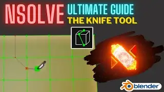 nSolve guide for Blender - The Knife Tool