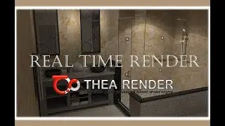 Real Time Rendering In SketchUp with Thea Render #9