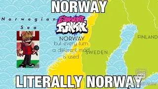 Friday Night Funkin’: Norway but every turn a different mod is used