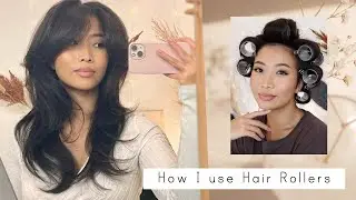 Easy Hair Rollers Tutorial | Salon Blowout At Home