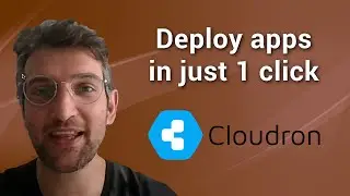 Deploy over 130 self-hosted web apps with Cloudron