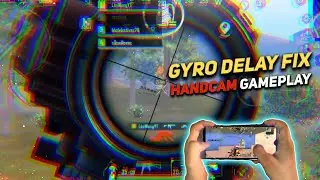 [HANDCAM]How to fix gyroscope delay in bgmi | bgmi montage | bgmi gyro delay fix