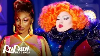 Eureka & Jaida Essence Halls Little Richard Lip Sync 🌈  RuPauls Drag Race All Stars