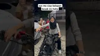 ayo ma balapan haha