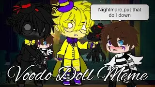 Voodoo Doll||Gacha Life||Ft. Goldie & Chris X Nightmare||Meme