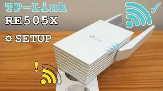 TP-Link RE505X Wi-Fi 6 extender dual band • Unboxing, installation, configuration and test