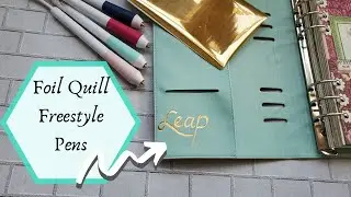 Foil Quill Freestyle Pens by WRMK