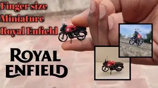 Miniature Finger Size Royal Enfield #RoyalEnfield #MD