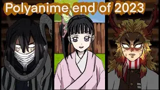 Polyanime end of year compilation. #anime #polyanime #naruto #demonslayer