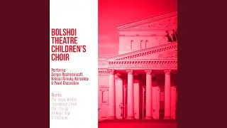 6 Choruses, Op. 15: No. 2. Nochka (Night)