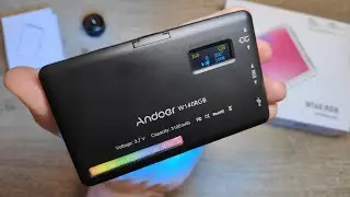 ОБЗОР Andoer W140 RGB спустя 1,5 года ► лучший портативный светодиодный накамерный свет?