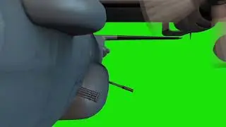 Green screen cartoon video 