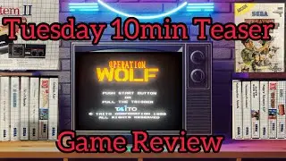 Tuesday/Thursday 10min Teaser Ep149 - Operation Wolf #mastersystem #gaming #retrogaming