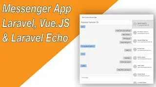 Messenger App with Laravel, Vue.JS & Laravel Echo (E04 - Mark as read)