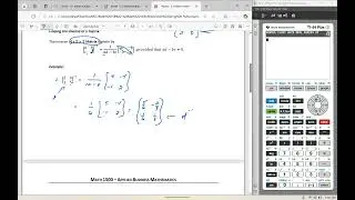 5.3 - Matrix Inversion