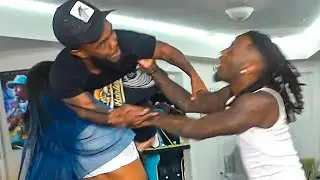 Blueface & Chrisean Rock FIGHT Kai Cenats Dad..