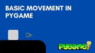 Basic Movement in Pygame! Smooth Movement | Python