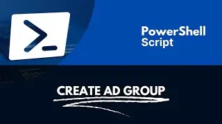 Create AD group and Add Bulk User PowerShell Script | Active Directory