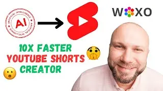 Create YouTube Shorts 10X Faster Using AI 💥Woxo Online Video Editor.