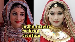 jodha (paridhi sharma) recreate look //jodha akber sireal look