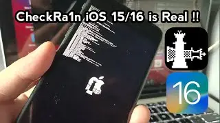 Checkra1n iOS 15/16 Almost Done 😱😱😱 | PongoOS Update Support iOS 15/16