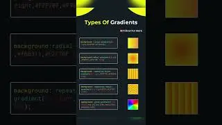 Types of css gradient. #css3  #cssgradient #cssforbeginners #gradient #learncss