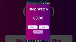 timer ⏱️ clock in javascript 🔥🔥#shorts #coding #shortvideo #html #css #javascript