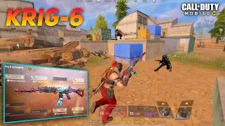 Overpowered Krig 6 Build in S8 😎 | Best KRIG 6 Gunsmith in COD Mobile BR