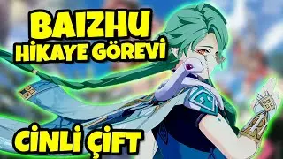 BAIZHU HİKAYE GÖREVİ | İçine Cin Kaçmış Çift ve Boş Muhabbet | Genshin Impact Türkçe