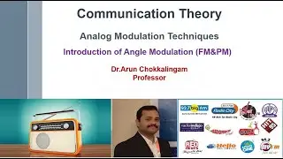 Angle modulation Techniques introduction (FM&PM)(EC8491-CT-UNIT-2)