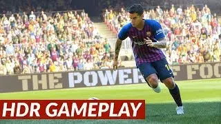 Pro Evolution Soccer 2019 Demo - HDR Gameplay [PS4 Pro]