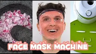 Face Mask Machine Compilation -TikTok ASMR Skincare - skincareryan 🔥