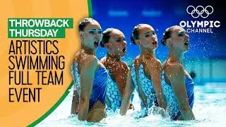 Artistic Swimming - Full Team Event from Rio 2016 | Throwback Thursday