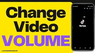 How to CHANGE Tiktok Video VOLUME | Change Sounds Volume