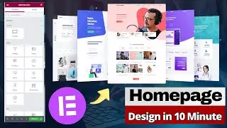 This is how i Designed my Website Home Page using Elementor Pro in 15 minutes