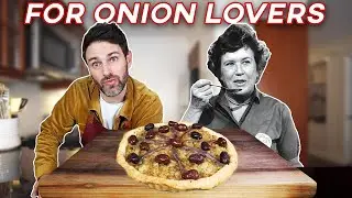 Julia Child's Onion Tart gives major Mediterranean vibes