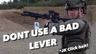 Rifle reloads and BAD levers.