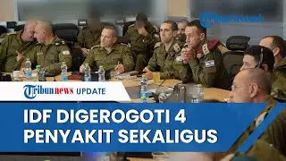 Israel SEKARAT di Gaza! Derita 4 Penyakit Sekaligus, dari Disentri hingga Sakit Mental