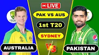 🔴 Live : Pakistan vs Australia 1st T20 Watch 2024 | Pak vs Aus 1st T20 | Today Score and Playing 11