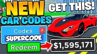 Roblox Car Dealership Tycoon * FREE HYPER CAR & MONEY * Codes!