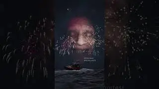 New Year's fireworks reveal creepy Titan