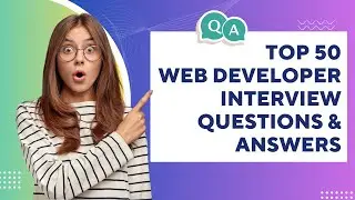 Top 50 Web Developer Interview Questions (2024) | Web Developer  interview for freshers | | mcq Quiz