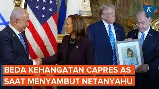 Netanyahu Tangan Kosong Temui Kamala Harris, Bawa Foto Sandera Temui Trump