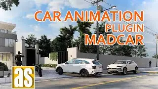 How to Rig a Car using MadCar Plugin and Car Animation |3d studio max Tutorial