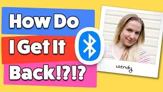 Fix the Missing Bluetooth Icon | How to Get the Windows Bluetooth Icon Back in the Notification Tray