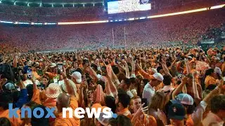 Scenes from Neyland Stadium after Tennessee football beat Alabama