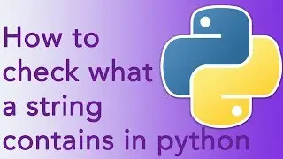 Python string contains