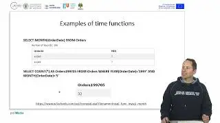 Integrated date and time functions | 18/25 | UPV