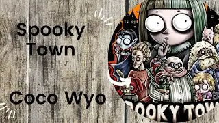 Spooky Town  - Coco Wyo //Adult Colouring Book Flip Through