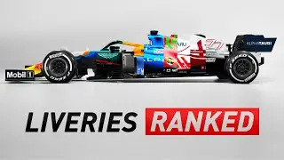 2021 Liveries Ranked from Worst to Best